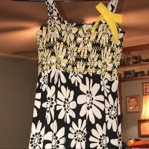 Spaghetti strap flower dress